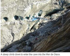 Mer De Glace Cave
