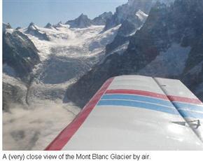 Mont Blanc Glacier