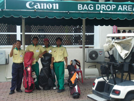 Gold Course Bag Drop