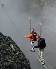 Saas Valley…Jägihorn Rope Trail