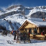 Mid-Mountain Refuge and Restaurant on the Sella Ronda ski tour Sella Ronda Refuge and Restaurant