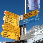 Swiss Tourist Navigation Arrow Signs