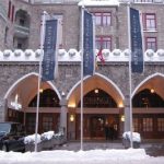 Swiss Snowy Building