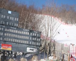 Olympic Scoreboard that showed Names and Nations of Athlete Olympic Scoreboard that showed Names and Nations of Athlete