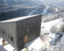 Olympic Officials Start and Timing Building atop Whiteface Mt. Olympic Officials Start and Timing Building atop Whiteface Mt.