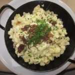 Austrian hot
cheese and pasta dish Austrian hot cheese and pasta dish