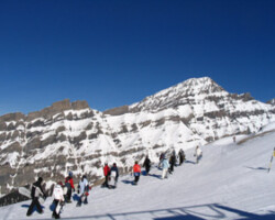 Skier/Riders Hike for Backcountry
Leukerbad Skier/Riders Hike for Backcountry Leukerbad