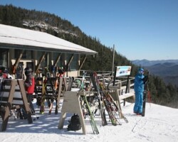 Mid-Mountain Base Lodge on Whiteface Mid-Mountain Base Lodge on Whiteface