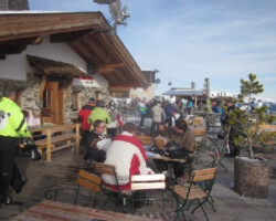Relaxing at the Mountain Hut